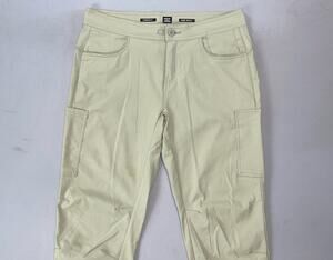 Prana 1971051 Women's Halle Jogger II Stretch Nylon Cargo Hiking Pants. 10R, EUC